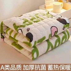 바닥 요매트 누빔 이불요 두꺼운 까는이불, 해피독90x200cm(약2kg)