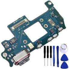 갤럭시 S23 FE USB 충전 포트 플렉스 케이블 교체 SM-S711U 타입 C 충전기 도크 보드 커넥터 삼성 S711U1 수리 부품 도구 포함 (SM-S711U), 갤럭시 S23 FE USB 충전 포트 플렉스 케이블 교