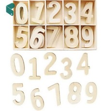 원목 조각 숫자 놀이 세트 교육용 원목 교구 유치원 미술 조각 도형 블럭 커머스픽101