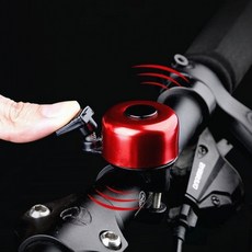 자전거 클락션 초인종 킥보드 벨 따릉이 경보기 컬러 경적 싸이클 차임벨 바이크 크락션, 블랙, 1개