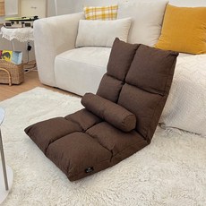 로얄다이아 5단 각도조절 접이식 좌식의자 8칸, 8칸 - 커피, 1개