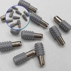 쌍문상회 지금 필요한 유리브 유리다보 가구 고정핀 선반다보 선반 10P 라켓 논슬립 선반브 선반고정핀 6mm 31872EA, 본상품