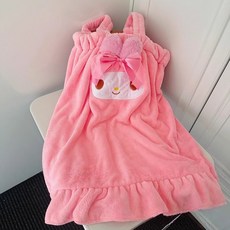 마이멜로디 타올가운 귀여운 캐릭터 목욕가운 여성용 소녀감성 샤워필수템, 쉬폰 마이멜로디 Chiffon Melody, 1개