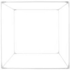 초콜릿 발파 부스 베이킹 케이크 투명 도색 얼룩방지 프레임 브래킷 얼룩, 스탠드에는 비닐 않습니다.50x50x50cm, 1개, 기본 색상