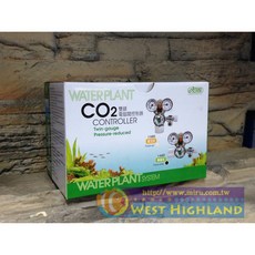 ISTA CO2控制調節器 雙錶電磁閥 鋁瓶側接型，精準控制，水草缸適用，安全穩固, 1個