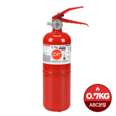 V 국산 대동 차량겸용 분말 소화기 0.7KG, 단품, 1개