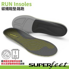 SUPERfeet 碳纖維 RUN 跑鞋鞋墊