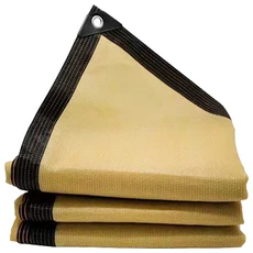 발코니 가림막 발코니 스크린야외 쉐이드 천 프라이버시 스크린 내열성 정원 쉐이드 그물 정원 파티오 퍼, 01 CHINA, 04 2M