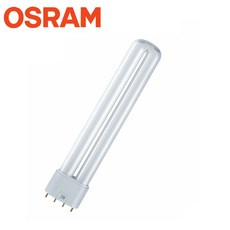 오스람 DULUX L 24W 컴팩트 형광등 일자4핀 (D-L 24W )/국산/유럽산/4개, 31 전구색(노란빛), 24W(D-L) 4pin  4개