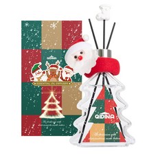 QIDINA 聖誕樹香氛擴香瓶, 1個, 蜜糖果園