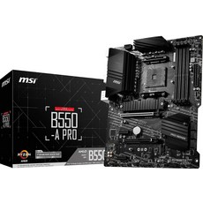 MSI B550-A PRO Pro 시리즈 마더보드AMD Ryzen 5000 AM4 DDR4 PCIe 4.0 SATA 6Gbs M.2 USB 3.2 2세대 HDMIDP ATX