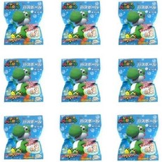 일본 슈퍼마리오 요시의 달걀 피규어 바스볼 입욕제 배쓰밤 바쓰밤 9개 SET