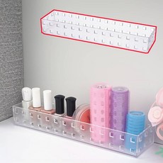 사각수납함 280x70 사각타공 사무실 주방 부품보관 영양제 정리함, 43mm