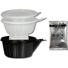 리브하우 발열라면 발열제 핫쿡볼 원형, 1개, 100g