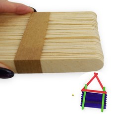 더문샵 하드바 막대 스틱 나무스틱 아이스크림막대 칼라하드바 미술, 일반(소)