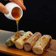 현미 가래떡 4종 500g플러스500g (귀리쑥서리태오곡), 03_서리태현미 가래떡 500g+500g