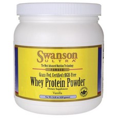 SWANSON 斯旺森 Ultra乳清蛋白粉, Vanilla, 1個, 420g