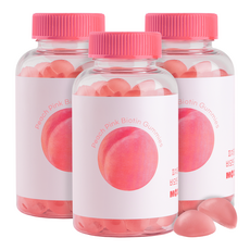 모지랩 피치핑크 비오틴 구미 30배 비오틴 젤리, 90회분, 3개