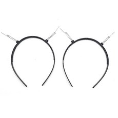 뾰족 스프링 머리띠 토퍼 만들기 DIY 재료 부자재 10개, 본상품