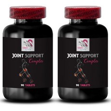 반려견 영양제 반려묘 콘드로이틴 설페이트 복합체 조인트 서포트 글루코사민 분말 MSM 붕소 블렌드 유연성 2병 180탭, 2개