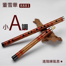董雪華簽名 8881系列 苦竹笛子 橫笛 樂器, 1個, A