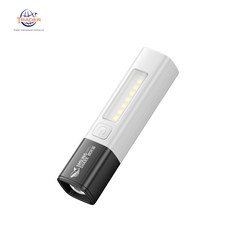 SMILING SHARK微笑鯊高亮度LED多功能手電筒，輕巧便攜，露營夜間照明首選, 1個