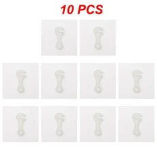 야광 텐트 차양 로프 패스너 미끄럼 방지 윈드 버클 트리플 코너 타이트너 캠핑 10 개, 02 10Pcs_01 CHINA