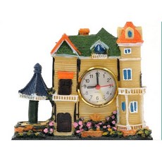 유럽감성디지인 빈티지 성모형 탁상시계 앤틱 인테리어