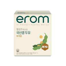 황성주박사의 국산콩두유 무가당 32입, 190ml, 3개