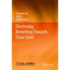 (영문도서) Electroslag Remelting Towards Clean Steel Paperback, Springer, English, 9789819932597