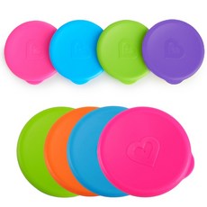 munchkin 美國 滿趣健 360 防漏杯杯蓋 繽紛款 夜光款 水杯 1123 替換杯蓋, 1個, 粉色 / 1123