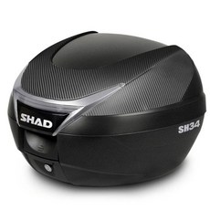 SHAD 機車快拆可攜式行李箱 摩托車後箱, 單買SH34漢堡箱(無底座，螺絲包)