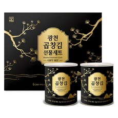광천 곱창김 캔김, 30g, 6개