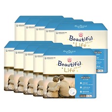 뷰티풀라이프 성인용 팬티형 기저귀, 대형, 10매입, 10개