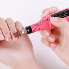 네일케어 USB 전동 스케일링 샤퍼 비트 드릴 세트, 1개, USB네일드릴 - 화이트