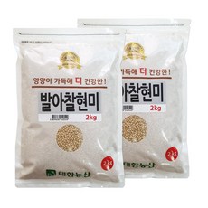 대한농산 국산 발아찰현미 4kg (2kgx2봉) 찹쌀현미, 2kg, 2개