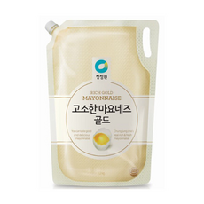 청정원 고소한 골드 마요네즈 스파우트, 1개, 3.2kg