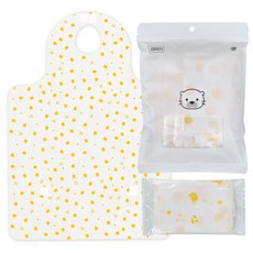 나와아기 일회용 방수 턱받이 20매 개별포장, 1개, 20개입, 혼합