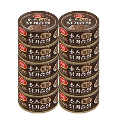 하림 소스 닭가슴살 짜장 135g, 10개