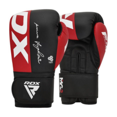 RDX 拳套 對練 陪練 訓練 多功型 雙色設計, 紅黑, 1套