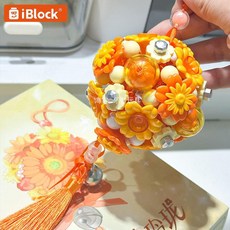 쮸야마켓 네잎클로버 조립 완구 생일 선물 힐링 블럭 장난감, 1개, 프랑