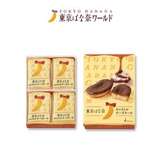 도쿄바나나 카라멜 치즈 케이크 4개입, 단품, 1