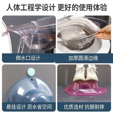 免蹲坐浴盆 痔瘡 孕婦 熏洗馬桶 洗屁股 產後月子神器 衛生舒適 護理必備, 1個, 強烈推薦:透藍+透粉 2個裝 加大加深,免蹲洗屁屁 男 女通用 關愛健康