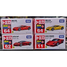 TAKARA TOMY 多美卡 488 GTB LaFerrari 迴力車模型, 1個, #11 Enzo Ferrari