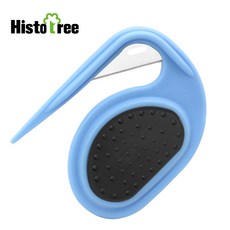 寵物梳狗毛開結刀狗狗開結梳貓咪用具寵物開結刀片梳子寵物用品, 1個, 藍色:如圖
