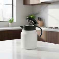 강팸샵 이중진공 보온주전자 차도구