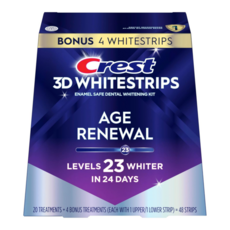 크레스트 3D 화이트스트립스 키트 프로페셔널 이펙트 플러스 23레벨, 24개, 40g