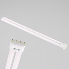 번개표 가정용 상업용 밝은 55W 주광색 형광등 PL등 추천 교체용등, 1개
