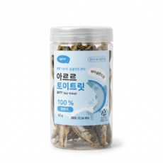 동원아르르 반려동물 토이트릿 미니 동결건조 간식, 열빙어, 65g, 1개 열빙어, 65g, 1개