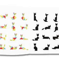 자석 칠교놀이 세트 조각퍼즐 수학 창의력 교구세트 엄마표교구